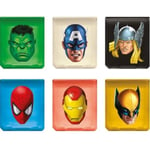 Marvel Heroes 6X Boîtier De Jeu Pour Nintendo DSi DS Lite Carte De Jeu