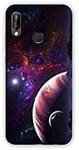 Coque pour Huawei Y6 (2019) / Y6 Pro (2019) Espace Univers Galaxie - Planete Rouge N