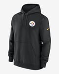 Pittsburgh Steelers Sideline Club Men's Nike NFL Pullover Hoodie