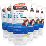 6x Palmers Cocoa Butter Hand Cream With Vitamin E - 60g