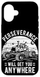 Coque pour iPhone 16 Perseverance WILL GET YOU ANYWHERE Mars Rover Perseverance