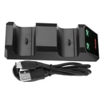 ABS Gamepad Dual Charging Dock Charger with Indicator Light for PS5 Wireless Con