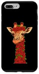 iPhone 7 Plus/8 Plus Rose Giraffe Flower Gardening Floral Case