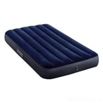 Intex DuraBeam Classic Downy Twin Matelas une personne Bleu