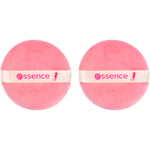 essence Live LIFE In CORAL Powder Puff Duo 2 pcs