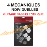 Mécaniques pour guitare basse électrique Livré par QUATRE INDIVIDUELLES