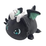 Meemeows Food Aphmau Kattdocka Plushie Leksak Söt Donut Fylld Little Flying Dragon