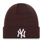 New Era Bonnet d'hiver- New York Yankees Brun