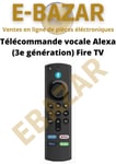 Télécommande vocale Alexa (3e génération) pour Fire TV Stick, 4K, Fire TV Cube