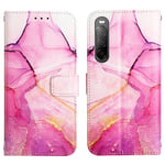 Pattern Printing Sony Xperia 10 IV etui - Rosa 001