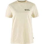 Fjällräven Womens Fjällräven Heavy Classic T-shirt (Vit (CHALK WHITE/113) Small)