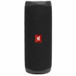 JBL Flip 5 Portable Bluetooth Speaker, Rechargeable Battery, Waterproof-Black(A)