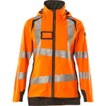 SKALJAKKE,L,HI-VIS ORANGE/MØRK