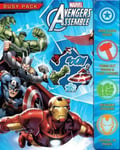 Brand New Maevel Avengers Sticker Pads Assemble Busy Pack Child Kids Play Pack