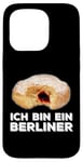 Coque pour iPhone 15 Pro Discours d'Ich Bin Ein Berliner Jelly Donut Cold War