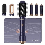 UKLISS Airstyler Seche Cheveux 6 IN 1, Brosses électriques et Soufflantes, 1000w Brosse Chauffante, Seche Cheveux Boucleur, Brosse Chauffante Lissante, Sets Cadeaux pour Femmes Sécher, Boucler