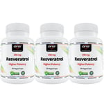 3-pack Resveratrol Higher Potency - 3 X 30 kapsler