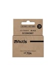 Actis standard KH-704BKR - black - remanufactured - ink cartridge (alternative for: HP 704 HP CN692AE) - Blækpatron Sort