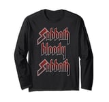 Black Sabbath Official Logo Bloody Sabbath Long Sleeve T-Shirt