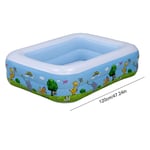 Piscine gonflable pour enfants,baignoire pour bébé,grande piscine extérieure pour la maison,multi-taille,2/3 couches - Type 1.2m