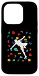 iPhone 14 Pro Wall Climbing Indoor Rock Climbers Action Sports Alpinism Case