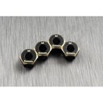 [FR] Brass Hex Wheel Hubs 5mm (4) SAMIX Traxxas TRX-4M - SAMtrx4m-4063-5