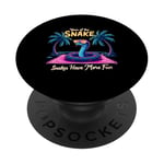 Funny Year of the Snake 2025 Snakes Have More Fun PopSockets Adhesive PopGrip