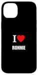 Coque pour iPhone 14 Plus Mignon I Love Heart Ronnie Parents Wife Husband Valentine