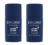 Montblanc - Explorer Ultra Blue Deostick 75 ml x 2