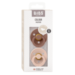 BIBS - Klassisk napp - Beige/Brun - Size 1