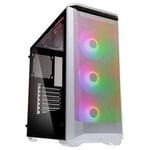 [B-Grade] Phanteks Eclipse P400A Tempered Glass Windowed DRGB Mesh Midi Tower ATX Gaming Case - White