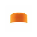 Abat-jour double 55/30 Abat-jour Chintz orange/blanc pvc max. 23W