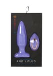 Vibromasseur en silicone plug anal vibrant portable pour point G de la prostate