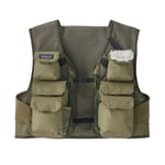 Patagonia Stealth Pack Vest Sage Khaki Large/XL Praktisk meshväst