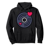 Vinyl Record Player Album Pullover Hoodie