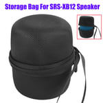 Nylon Speaker Storage Bag Cool Black Speaker Carrying Case for Sony SRS-XB12