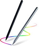 2 Pièces Stylos Pour Écran Tactile, Stylet Capacitif Haute Sensibilité, Universel Stylos Pour Écran Tactile, Stylets Pour Apple, Ipad, Samsung Galaxy, Ios, Android