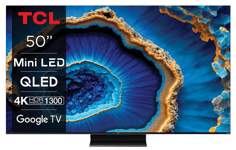 TCL 50C805K 50" QLED Mini LED 4K HDR Premium Smart TV