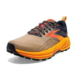 Brooks Cascadia 16 Sneaker, Orange-Homme, 46.5 EU