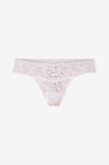 Hanky Panky - Stringtrosor Signature Lace Low Rise Thong - Vit