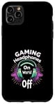 Coque pour iPhone 11 Pro Max Musique et jeux audio immersifs Bandes sonores Gaming Beats