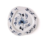 Seletti - Porcelain Dinner Plate Classic On Acid Ø 28 cm - English Delft - Mattallrikar - diesel - Flerfärgad