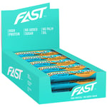 15 X Fast Sport Nutrition Protein Bar 55 G Caramel Sea Salt