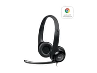 Logitech Usb Headset H390 - Hodesett - Full Størrelse - Kablet