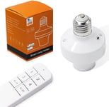 Ewelink Interrupteur Wifi Douille E27 Base D'Ampoule, Lampe À Télécommande Sans Fil, Compatible Avec Alexa Et Google Home, On/Off Pour Lampe Ampoule Led