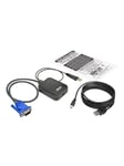 Eaton series KVM Console to USB 2.0 Portable Laptop Crash Cart Adapter with File Transfer and Video Capture 1920 x 1200 @ 60 Hz