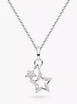 Kit Heath Make a Wish Upon a Star Pendant Necklace, Silver