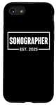 Coque pour iPhone SE (2020) / 7 / 8 Sonographer Est. 2025 New Graduate Ultrasound Technologist