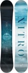 Nitro Planche de Snowboard Mystique pour Femme - 25 Bonnes Filles - Planche Tout-Terrain - Gullwing Directional Twin