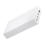 Green Cell Powerbank 20 000 mAh 22,5 W PD USB C Batterie Externe pour téléphone Portable Blanc GC PowerPlay20s Chargeur Portable Power Delivery Fonction de Charge Rapide QC 3.0 pour iPhone 15 14 13,